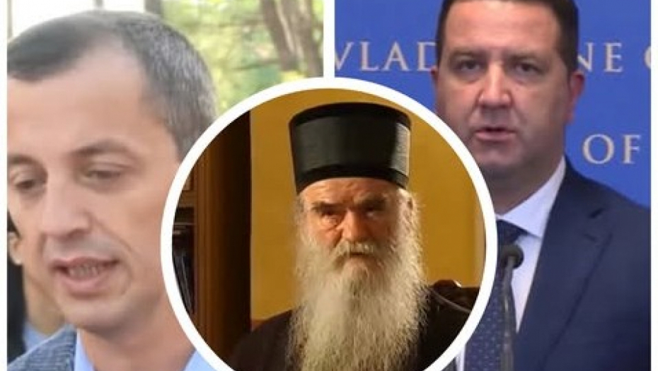 Predrag Bošković, Jevto Eraković i Mitropolit Amfilohije