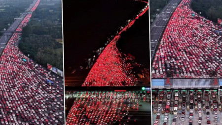 Milioni kineskih putnika zaglavljeni su u višesatnim kolonama na autoputevima širom zemlje.