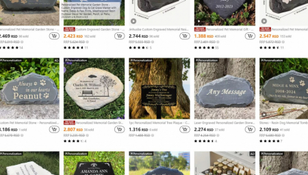 Cene ovih proizvoda variraju, ali se često kreću oko 3000 dinara, što je značajno niže od tradicionalnih nadgrobnih spomenika