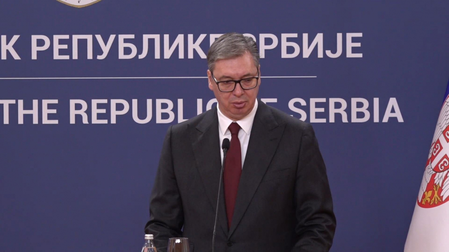 Sastanak predsednika Vučića sa predsednicom Evropske komisije Ursule fon der Lajen