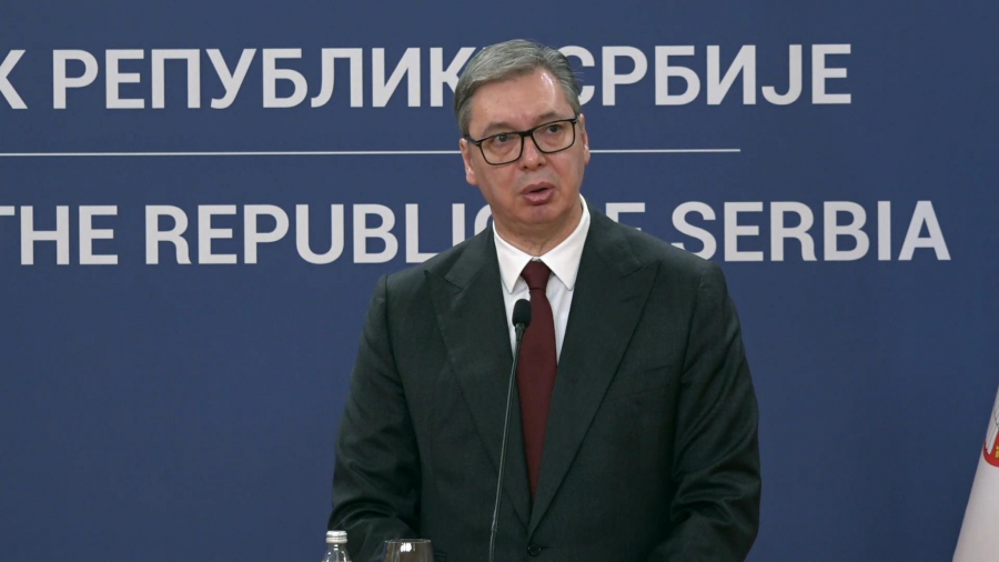 Sastanak predsednika Vučića sa predsednicom Evropske komisije Ursule fon der Lajen