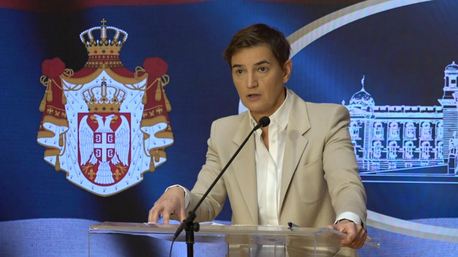 Konferencija za medije predsednice Skupštine Srbije Ane Brnabić