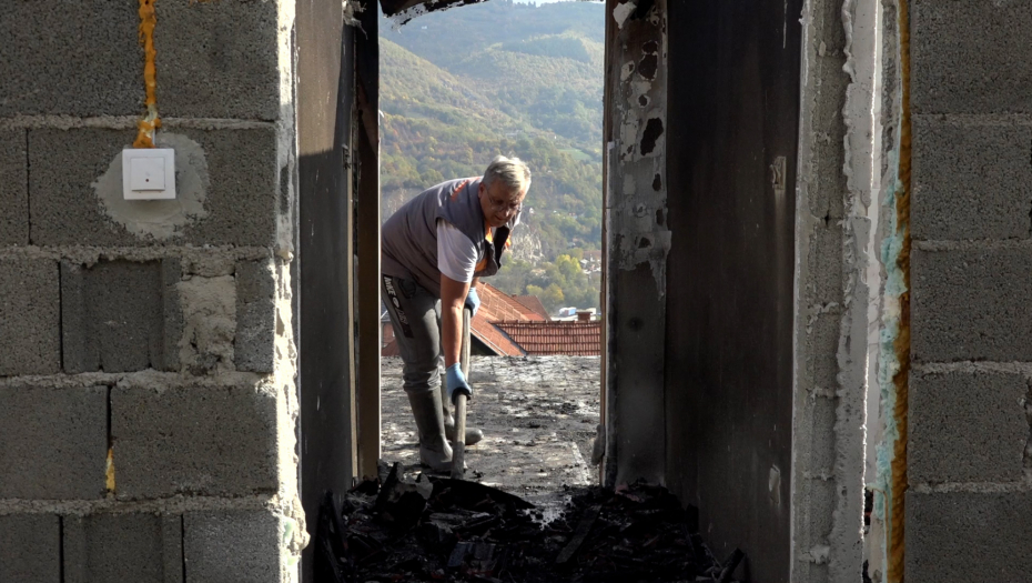Požar progutao kuću Mašovića