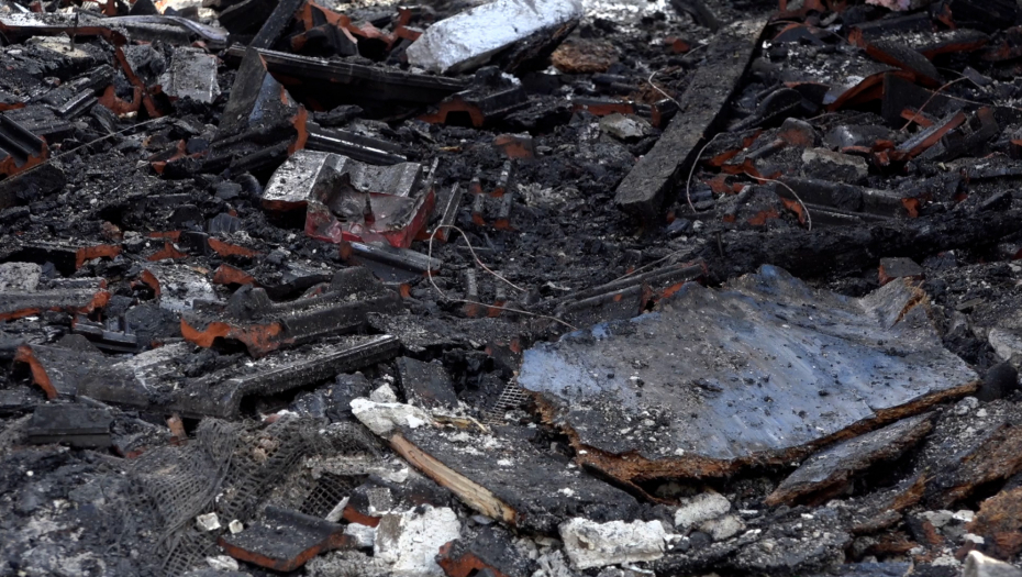 Požar progutao kuću Mašovića