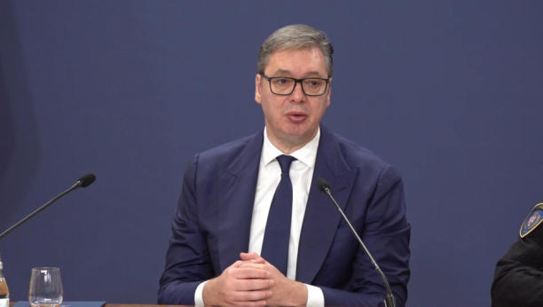 Vanredno obraćanje predsednika Vučića o terorističkom aktu ispred Skupštine Srbije