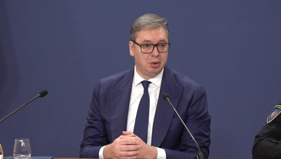 Vanredno obraćanje predsednika Vučića o terorističkom aktu ispred Skupštine Srbije