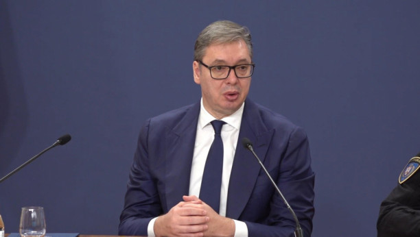 Vanredno obraćanje predsednika Vučića o terorističkom aktu ispred Skupštine Srbije