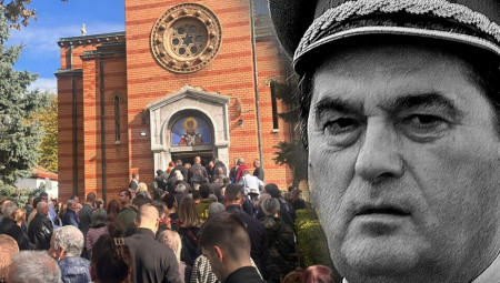 Ceca Pavković došla da se oprosti od generala