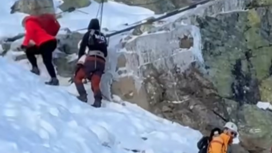 porodica se zaglavila na planini