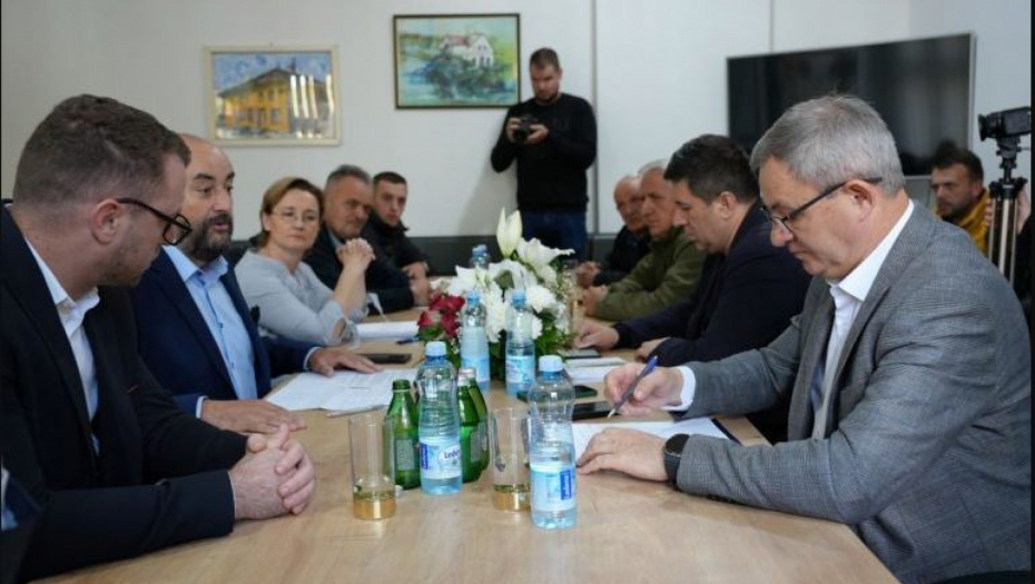 Ministar Glamočić obišao opštinu Ivanjica