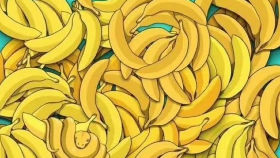 banane optička iluzija