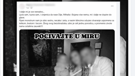 Sestra nastradale Dijane K., koja je poginula zajedno sa svojom porodicom – suprugom, policajcem Bojanom Ž. (43) i devetogodišnjim sinom, u stravičnoj nesreći na Novom Beogradu, oglasila se