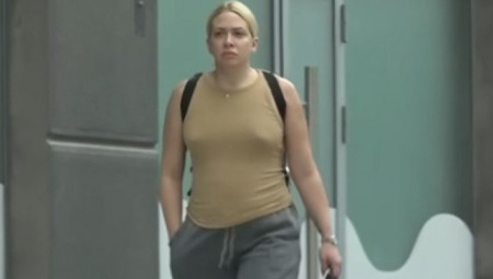 Pevačica je bila u opuštenom izdanju