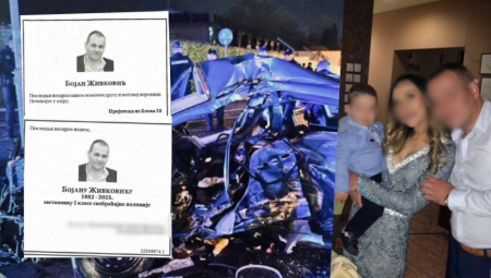 Potresnim rečima od Bojana i njegove porodice oprostili su se prijatelji čituljom objavljenom u jednim dnevnim novinama