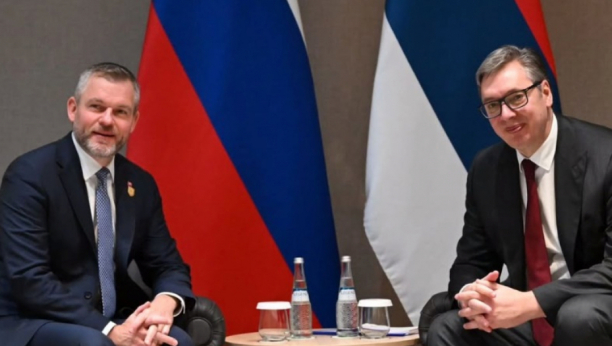 Aleksandar Vučić i Peter Pelegrini