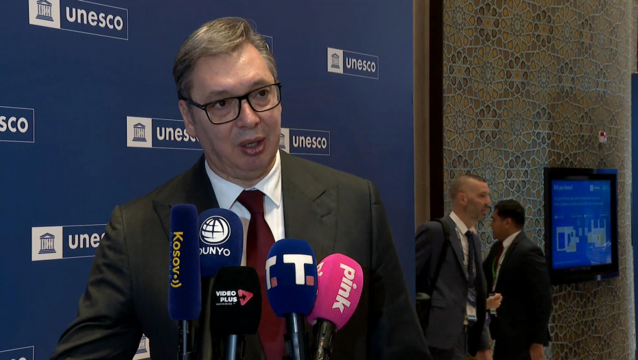 Obraćanje predsednika Srbije Aleksandra Vučića iz Samarkanda