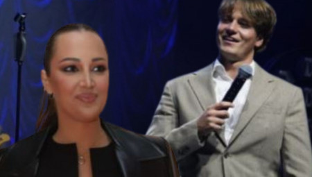 Kako bi ga podržale, brojne poznate ličnosti su bile na njegovom koncertu, a među njima je bila i Aleksandra Prijović