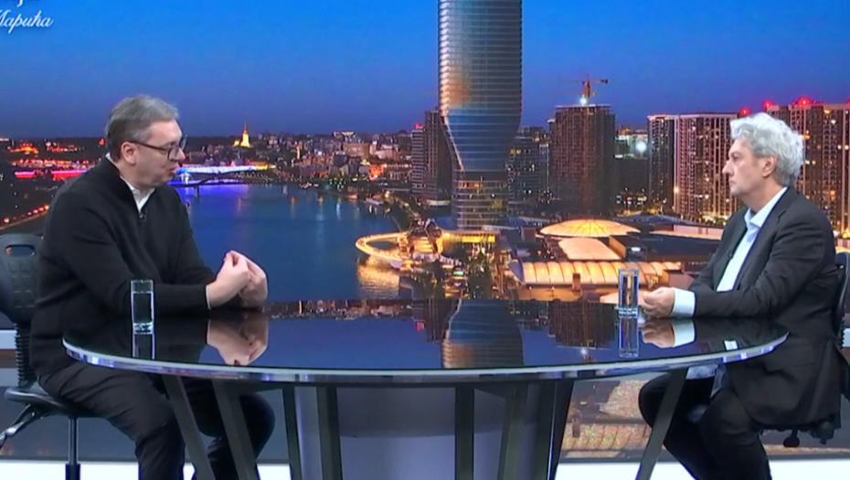 Aleksandar Vučić u emisiji Ćirilica