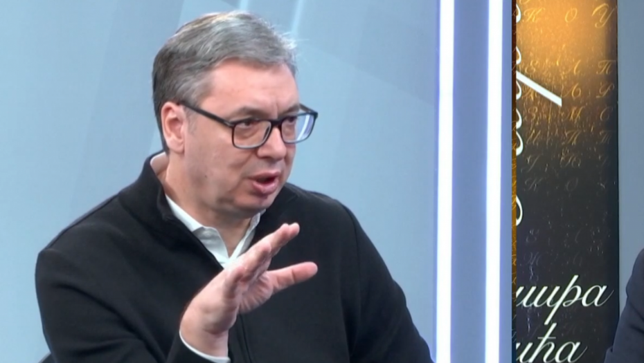Aleksandar Vučić u emisiji Ćirilica