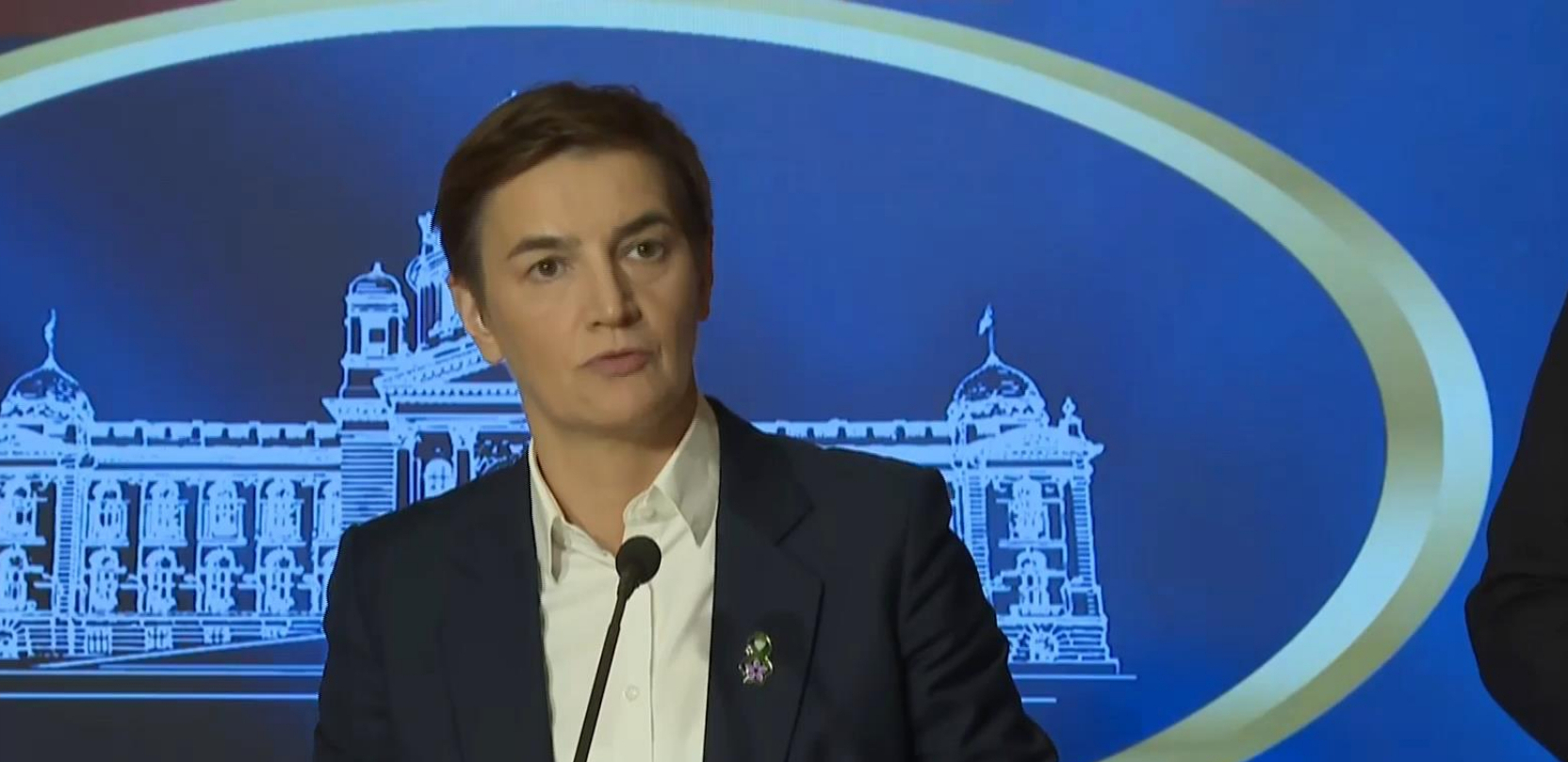 Obraćanje predsednice Narodne skupštine Ane Brnabić i šefa delegacije EUu Srbiji Fon Bekereta