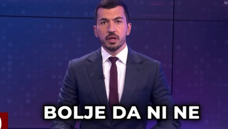 Voditelj Šolakove televizije Radovan Seratlić  poziva na nasilje, koristeći metafore o poganim vojskama i čeličnim mačevima, dok blokaderski narativ dodatno polarizuje društvo i širi strah.