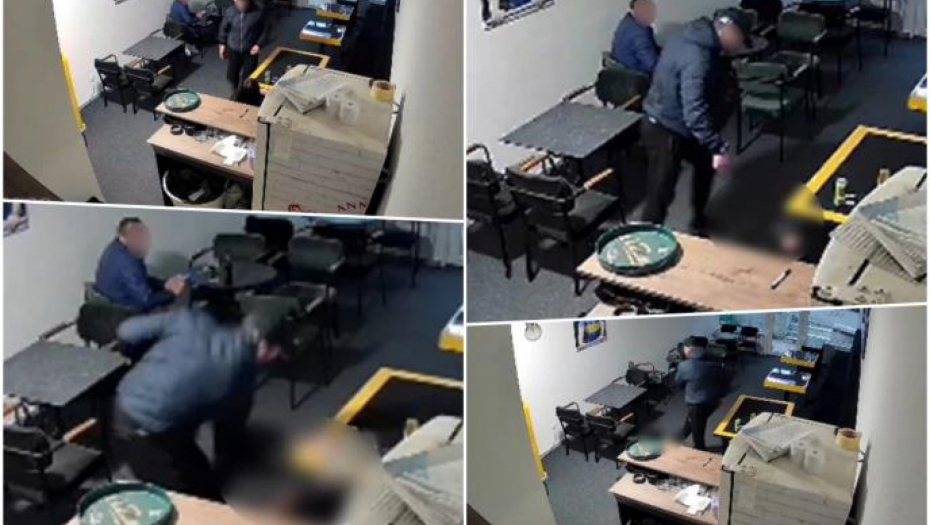 Momak tuče devojku u kafiću u Beranama