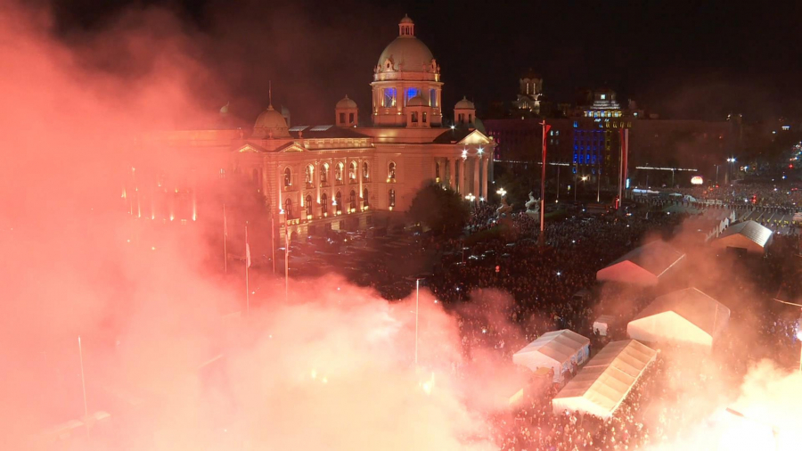 Srbi sa Kim, skup podrske