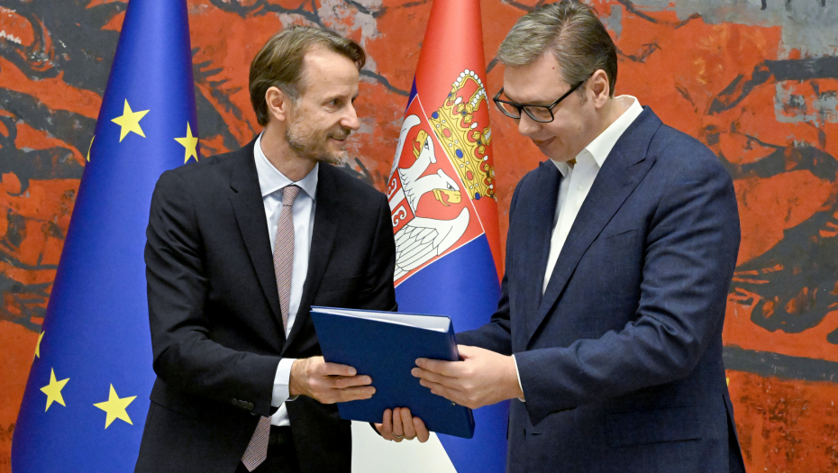 Aleksandar Vučić i Andreas fon Bekerat