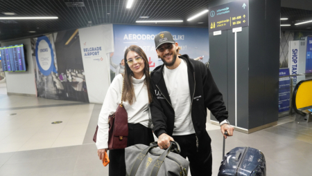 Anastasija i Nemanja Gudelj danas slave