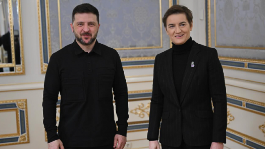 Ana Brnabić i Volodimir Zelenski