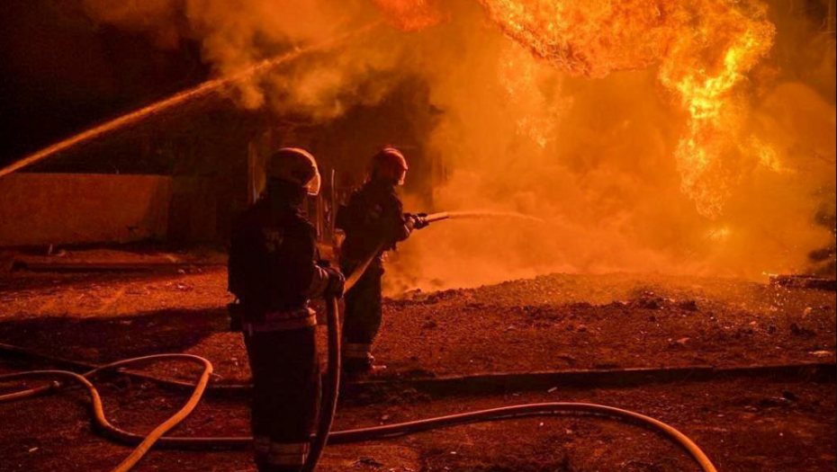 Foto: Printscreen/Telegram/Državna služba za vanredne situacije Ukrajine