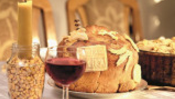 posni slavski kolač