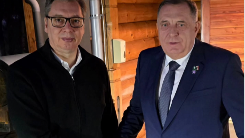 Aleksandar Vučić i Milorad Dodik
