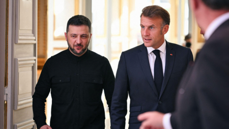 Predsednik Francuske Emanuel Makron primiće ukrajinskog predsednika Volodimira Zelenskog u ponedeljak, 17. novembra, u Parizu, tokom posete čiji je cilj "ponovno potvrđivanje posvećenosti Francuske Ukrajini", saopštila je danas Jelisejska palata