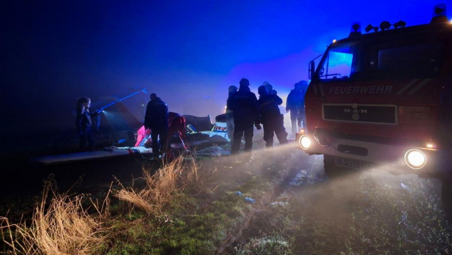 Pad aviona u Subotici