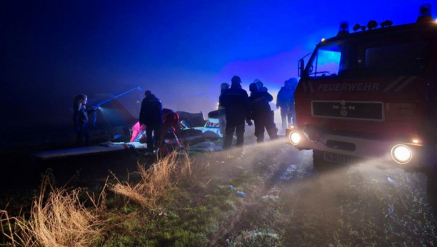 Pad aviona u Subotici