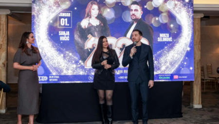 U beogradskom hotelu „Mažestic“ svečano je predstavljen novogodišnji program hotela „Palas“ kojim Hotelska grupa „Budvanska rivijera“ najavljuje glamurozan doček Nove 2026. godine.