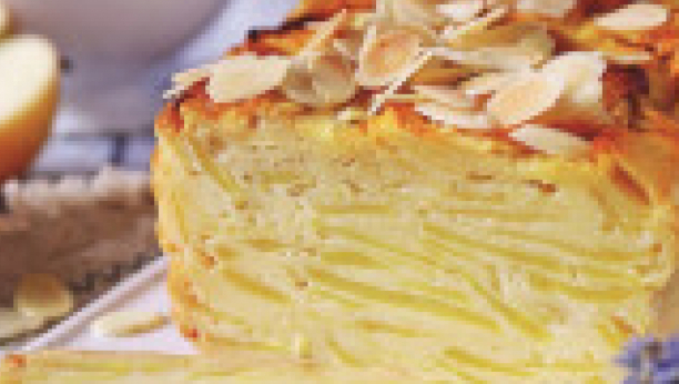 nevidljivi kolač sa jabukama