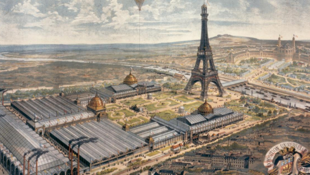 Foto: Ekspo 2027/Anonimni autor (19.vek) - izgled svetske izložbe u Parizu 1889.