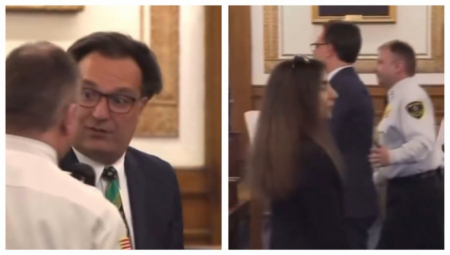 Dan pre početka suđenja, Brajan Volš se pojavio na sudu sa svojim advokatima kako bi izneo predloge i finalizovao detalje.