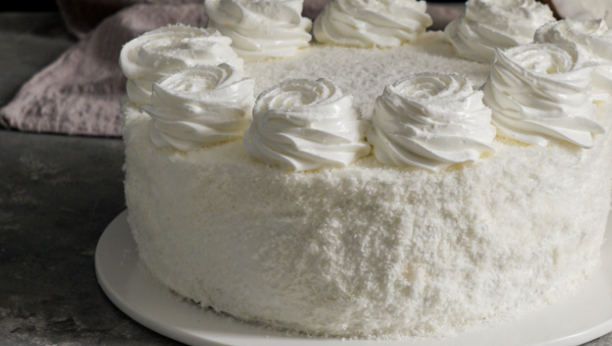 posna torta beli anđeo