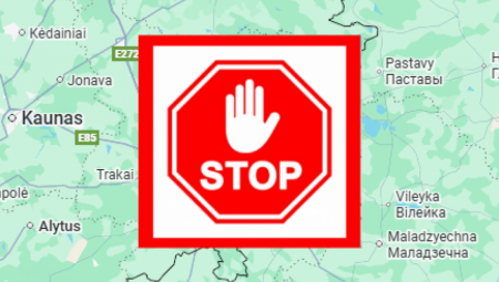 Uprkos tome što je Litvanija otvorila granične prelaze u ponoć, Belorusija ne dozvoljava litvanskim kamionima da napuste posebne zone i zahteva sastanak između predstavnika ministarstava spoljnih poslova Viljnusa i Minska, izjavio je danas Erlandas Mikenas, predsednik litvanskog nacionalnog udruženja drumskih prevoznika "Linava".