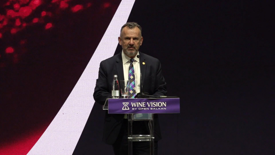 Predsednik Vučić na otvaranju četvrtog sajma Vinska vizija Otvorenog Balkana