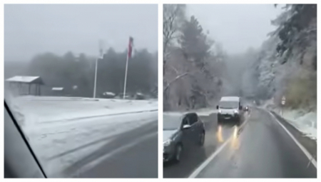 Zaradi snežnih padavin številne vasi in naselja v Republiki Srbski ostala brez elektrike