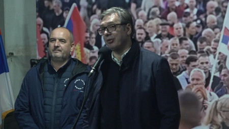 Predsednik Srbije Aleksandar Vučić, prilikom današnjeg boravka u Negotinu, poručio je da Srbiju voli više od svega i da mu je jedino Srbija važna.