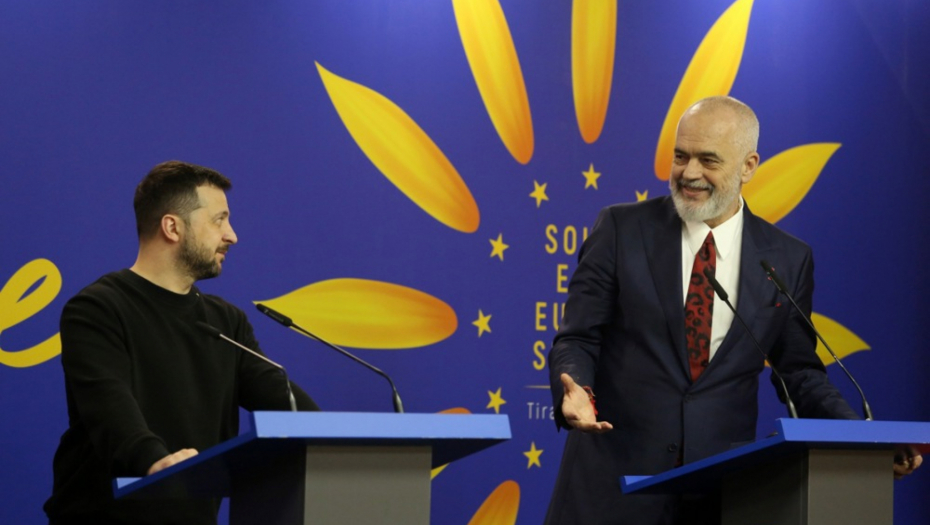 Edi Rama i Volodimir Zelenski