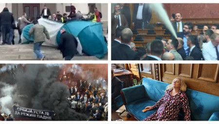 Da je nasilje jedina politika opozicije još jednom je pokazalo njihovo današnje divljaštvo ispred Skupštine