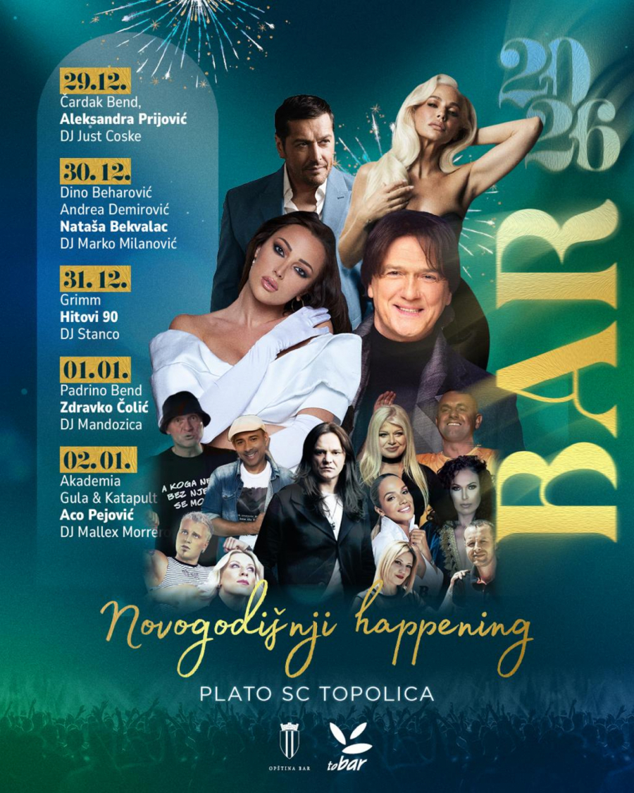 Opština Bar Nova godina