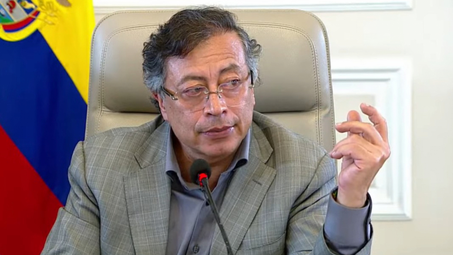 Predsednik Kolumbije Gustavo Petro