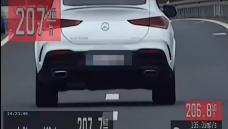 Vozač je isključen iz saobraćaјa i protiv njega јe podneta prekršaјna priјava zbog nasilničke vožnje